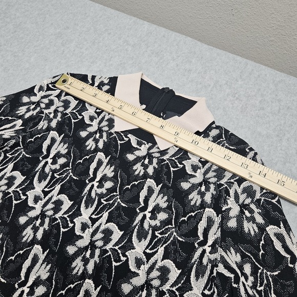 PAULE KA PARIS hiver 2016 Collared Long Sleeve Fitted Dress Small - Picture 8 of 13